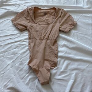 NWOT XXS/XS Nude Beige Bodysuit Shapewear